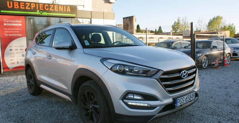 Hyundai Tucson cena 66700 przebieg: 125244, rok produkcji 2016 z Rychwał małe 254